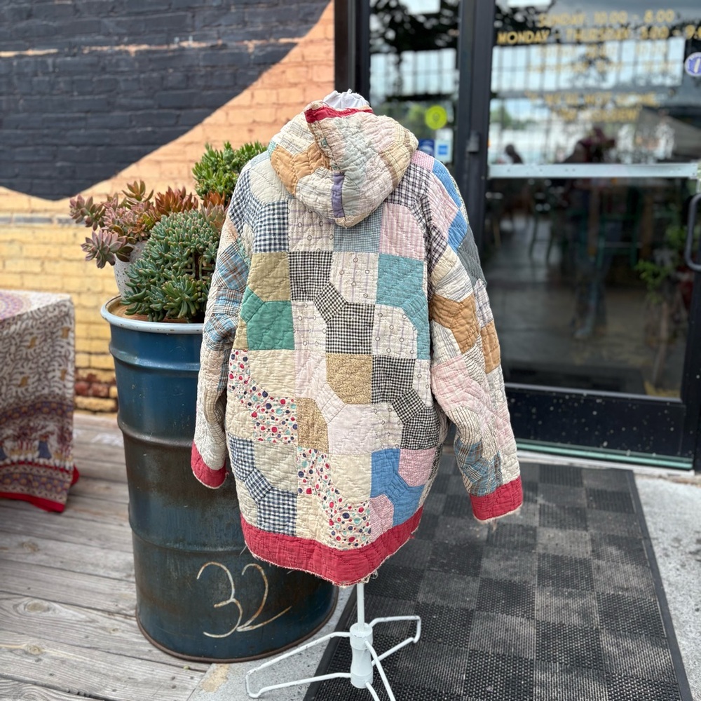 Farmhouse Quiltwork Chore Coat - Picture 3 of 13